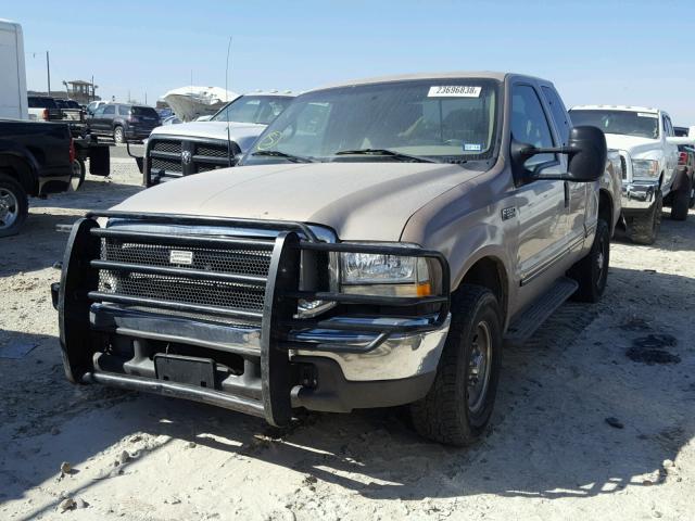 1FTNX20F2XEA22662 - 1999 FORD F250 SUPER GOLD photo 2