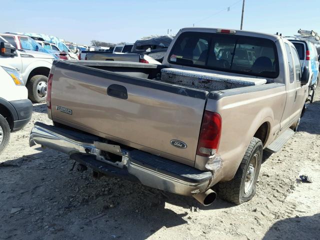 1FTNX20F2XEA22662 - 1999 FORD F250 SUPER GOLD photo 4