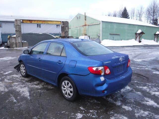 1NXBU4EE8AZ334050 - 2010 TOYOTA COROLLA BA BLUE photo 3