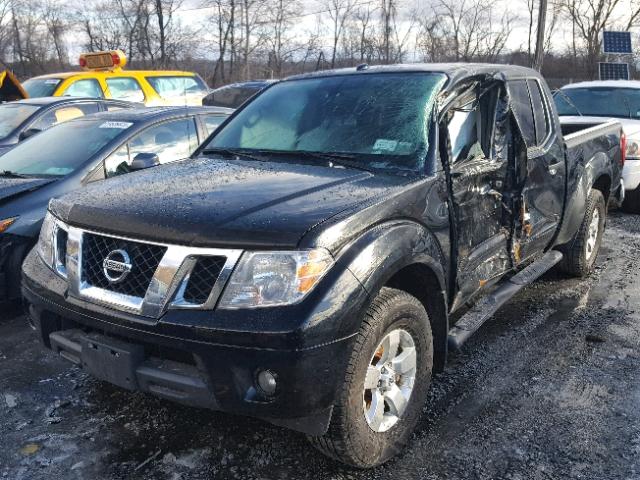 1N6AD0FV6DN759320 - 2013 NISSAN FRONTIER S BLACK photo 2
