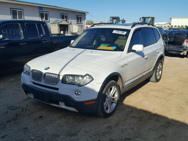WBXPC93447WF19350 - 2007 BMW X3 3.0SI WHITE photo 2