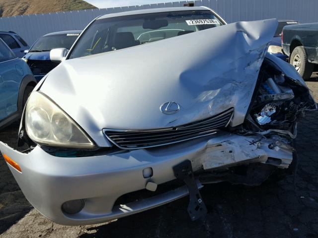 JTHBA30G965144208 - 2006 LEXUS ES 330 SILVER photo 9