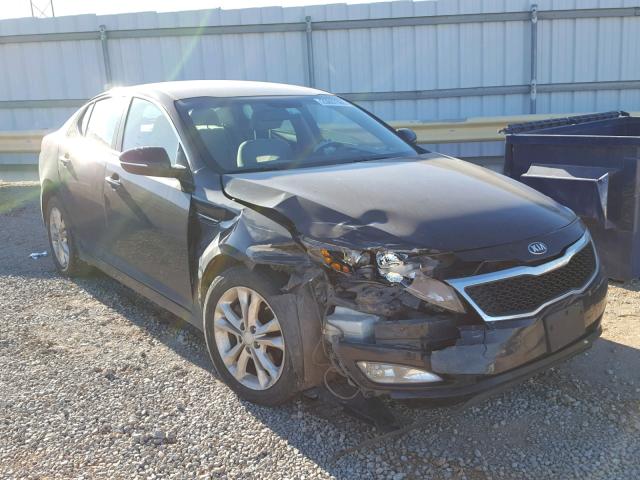 5XXGM4A7XDG137165 - 2013 KIA OPTIMA LX BLACK photo 1