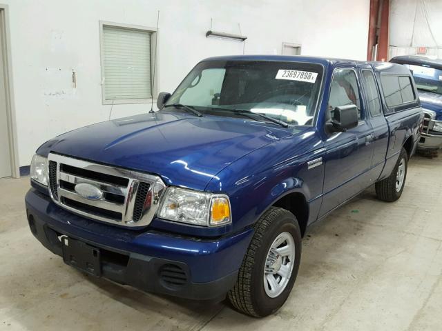 1FTYR14D99PA30615 - 2009 FORD RANGER SUP BLUE photo 2