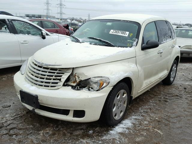 3A4FY48BX7T561216 - 2007 CHRYSLER PT CRUISER CREAM photo 2