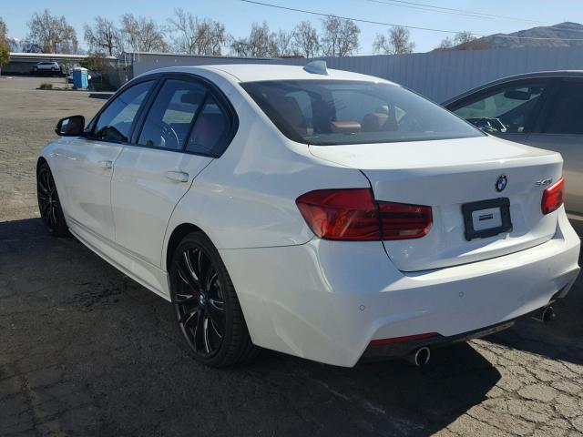 WBA8B3G55GNT62528 - 2016 BMW 340 I Weiß Foto 3