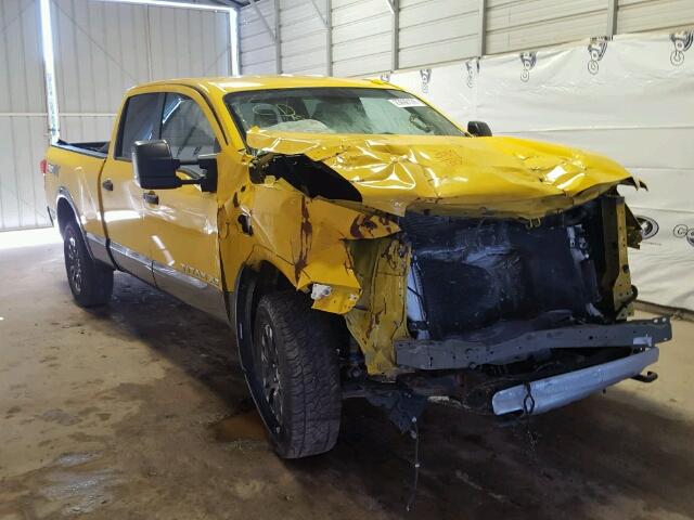 1N6BA1F45GN501479 - 2016 NISSAN TITAN XD S YELLOW photo 1