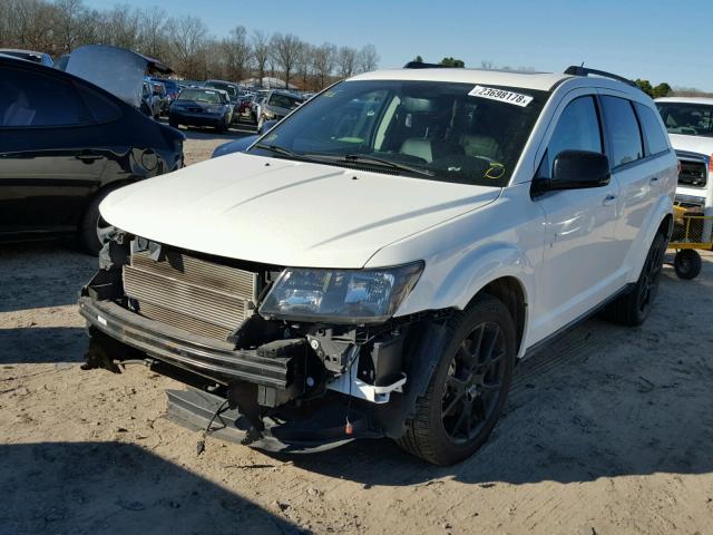 3C4PDCBG9FT659530 - 2015 DODGE JOURNEY SX WHITE photo 2