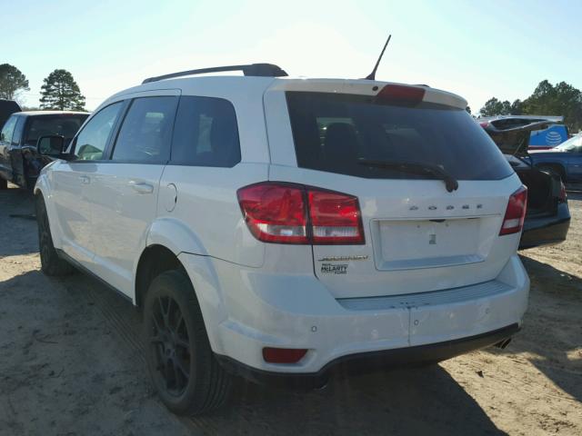 3C4PDCBG9FT659530 - 2015 DODGE JOURNEY SX WHITE photo 3