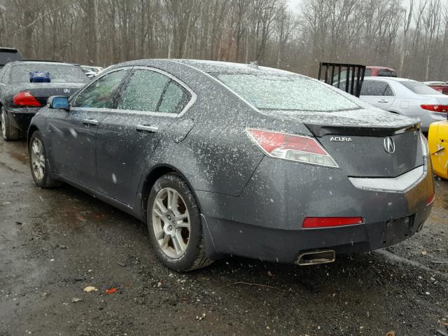 19UUA86579A010999 - 2009 ACURA TL SILVER photo 3