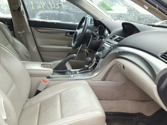 19UUA86579A010999 - 2009 ACURA TL SILVER photo 5