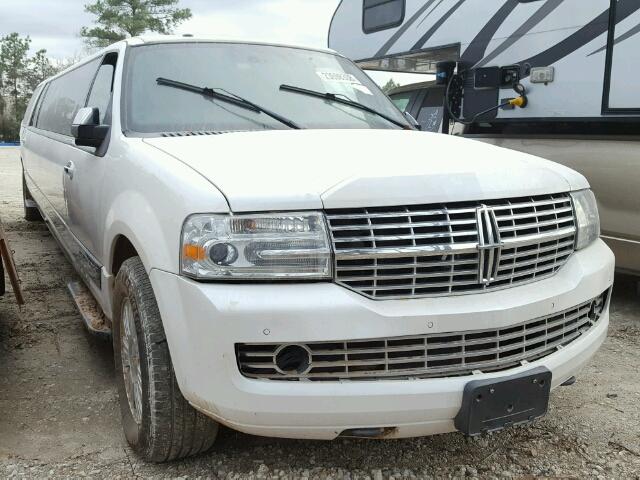 5LDJJ3H50EEL05889 - 2014 LINCOLN NAVIGATOR WHITE photo 1