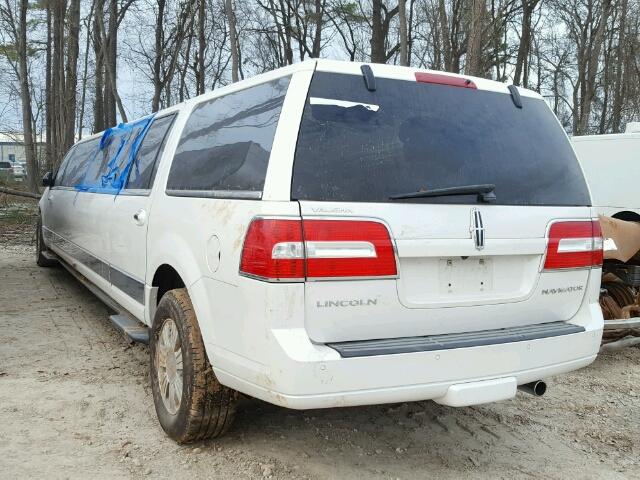 5LDJJ3H50EEL05889 - 2014 LINCOLN NAVIGATOR 白色 照片 3