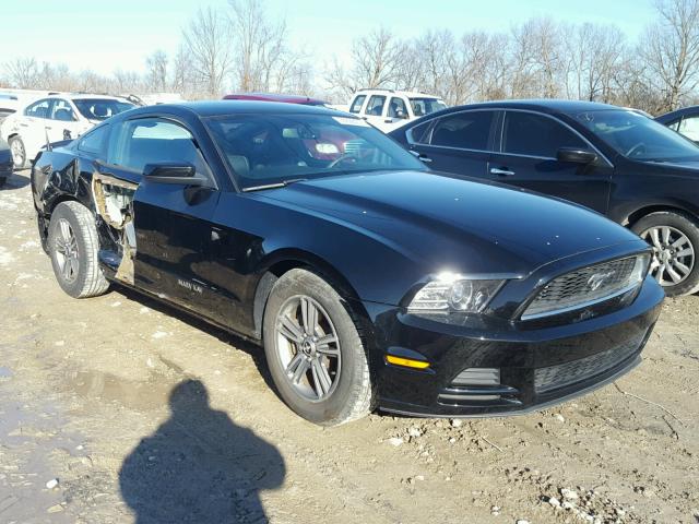 1ZVBP8AMXD5236617 - 2013 FORD MUSTANG BLACK photo 1