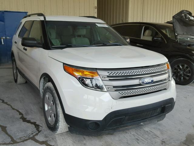 1FMHK7B81BGA42188 - 2011 FORD EXPLORER WHITE photo 1