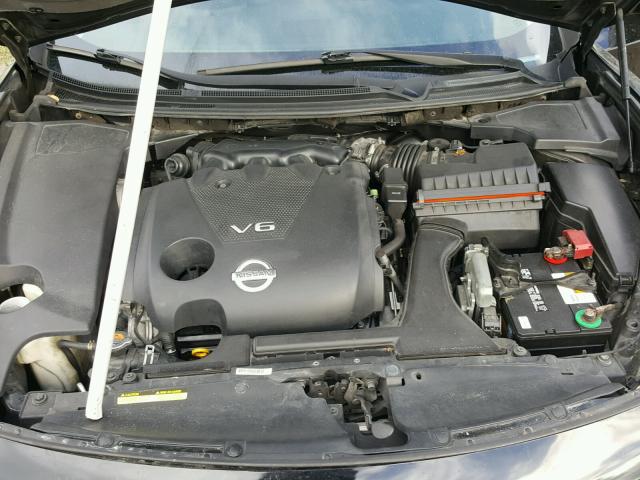 1N4AA51E79C825088 - 2009 NISSAN MAXIMA S BLACK photo 7