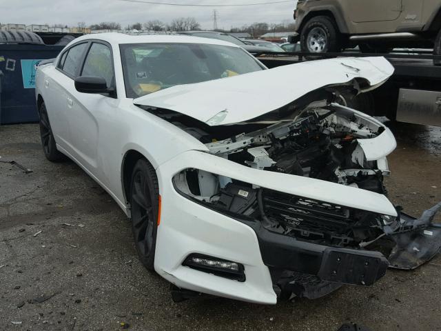 2C3CDXHG5GH132807 - 2016 DODGE CHARGER SX WHITE photo 1