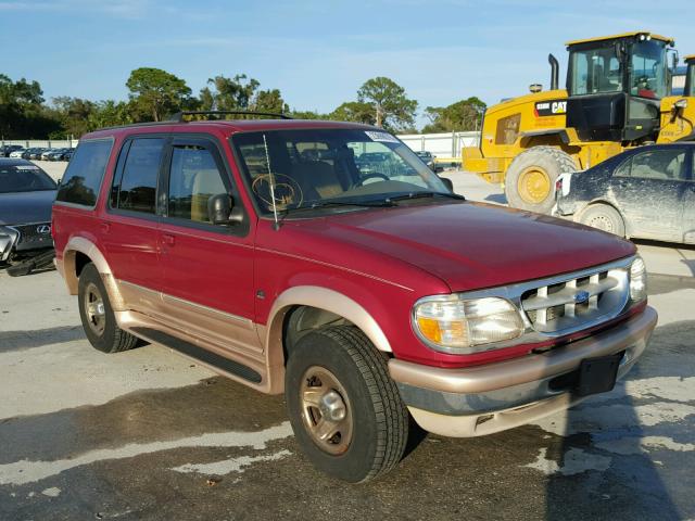 1FMDU35P6TZA92577 - 1996 FORD EXPLORER RED photo 1