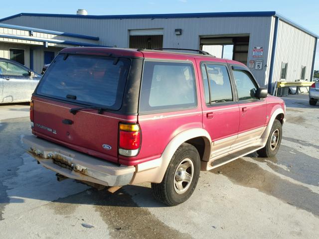 1FMDU35P6TZA92577 - 1996 FORD EXPLORER RED photo 4