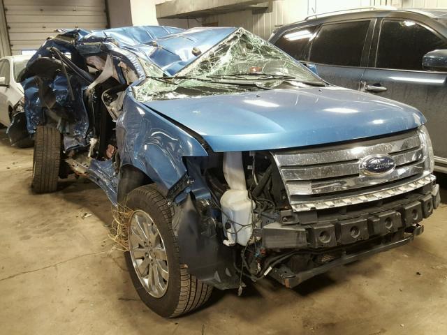 2FMDK48C29BA74996 - 2009 FORD EDGE SEL BLUE photo 1