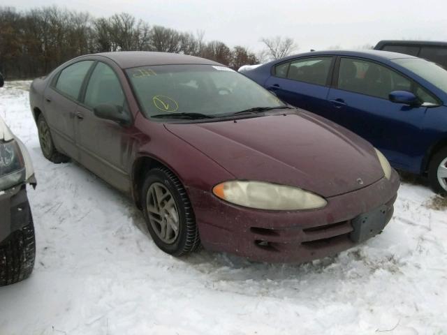 2B3HD46R2YH431498 - 2000 DODGE INTREPID MAROON photo 1