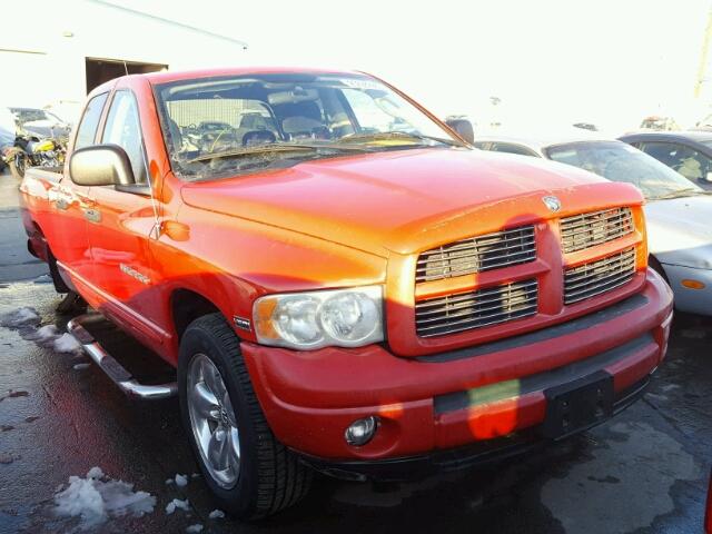 1D7HU18D04S692605 - 2004 DODGE RAM 1500 S RED photo 1