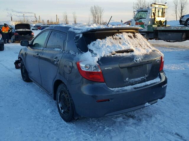 2T1KE40E69C014209 - 2009 TOYOTA COROLLA MA CHARCOAL photo 3