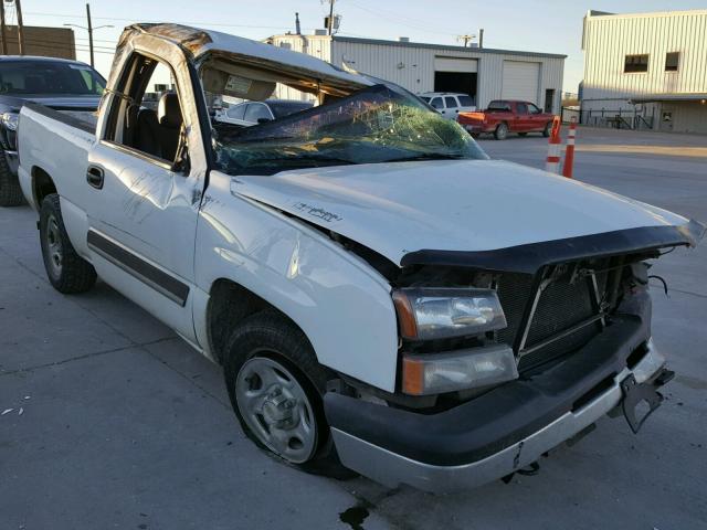 1GCEC14X53Z149174 - 2003 CHEVROLET SILVERADO WHITE photo 1