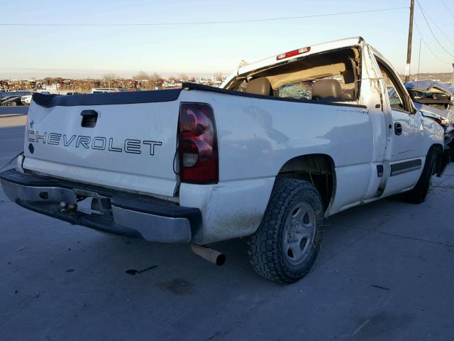 1GCEC14X53Z149174 - 2003 CHEVROLET SILVERADO WHITE photo 4