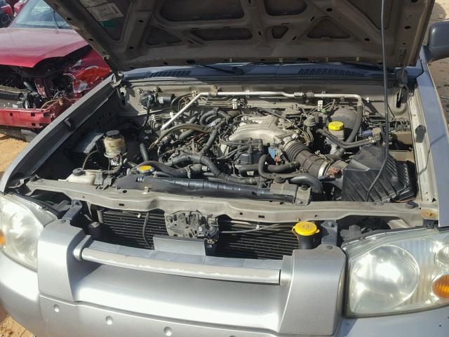 1N6ED27T64C442496 - 2004 NISSAN FRONTIER C TAN photo 7