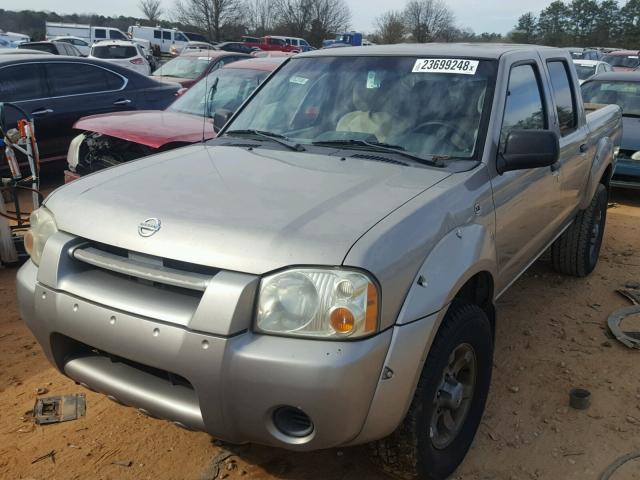 1N6ED27T64C442496 - 2004 NISSAN FRONTIER C TAN photo 9