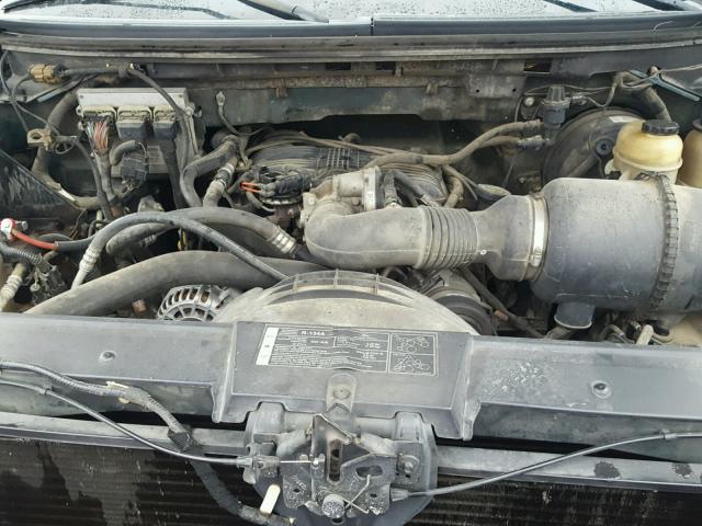 1FTRF12247KB93648 - 2007 FORD F150 GREEN photo 7