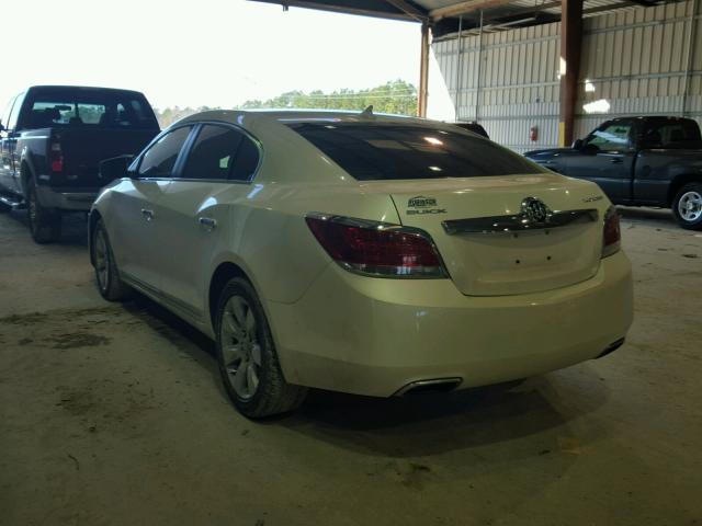 1G4GC5E37CF148827 - 2012 BUICK LACROSSE WHITE photo 3