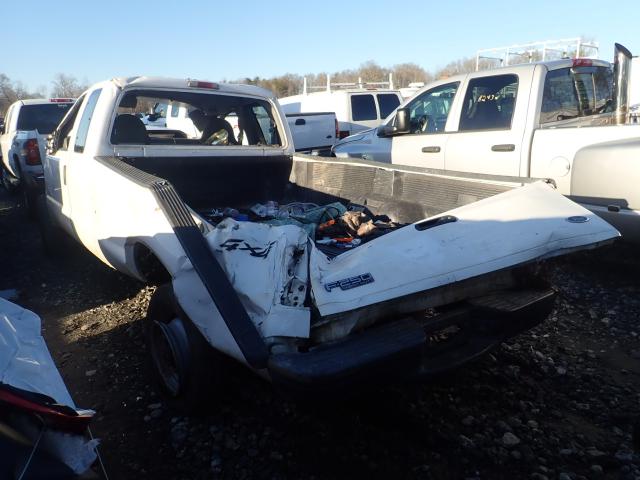 1FTNX21L03EB75300 - 2003 FORD F250 SUPER WHITE photo 3