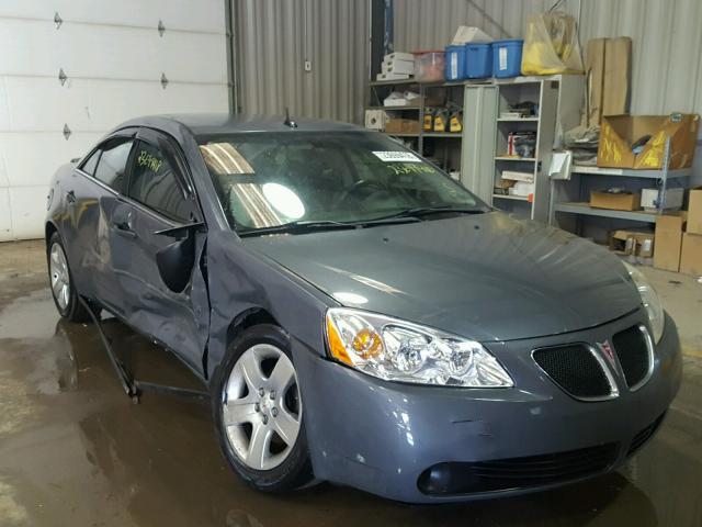 1G2ZG57B984309921 - 2008 PONTIAC G6 BASE GRAY photo 1