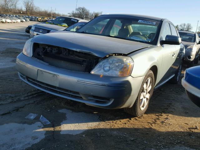 1FAHP23196G176484 - 2006 FORD FIVE HUNDR GREEN photo 2