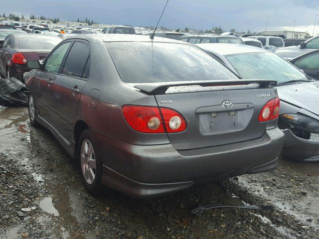 1NXBR30E87Z915222 - 2007 TOYOTA COROLLA CE SILVER photo 3