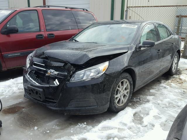 1G11A5SA5DU145031 - 2013 CHEVROLET MALIBU LS BLACK photo 2