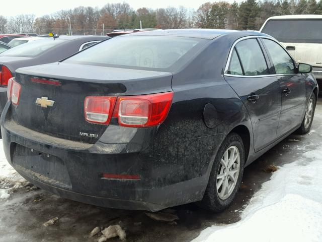 1G11A5SA5DU145031 - 2013 CHEVROLET MALIBU LS BLACK photo 4