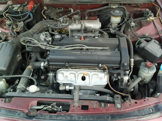 JH4DB7659TS007737 - 1996 ACURA INTEGRA LS MAROON photo 7