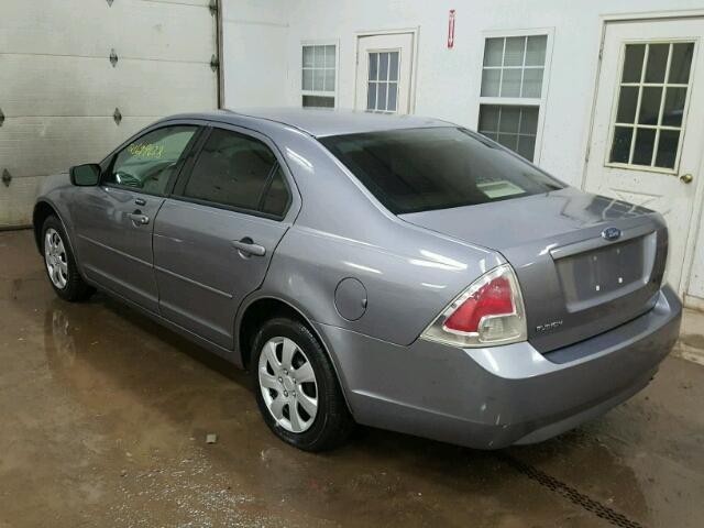 3FAHP06Z07R112754 - 2007 FORD FUSION S GRAY photo 3