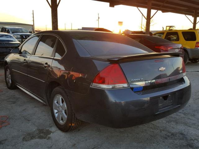 2G1WF5EK1B1281466 - 2011 CHEVROLET IMPALA LS GRAY photo 3