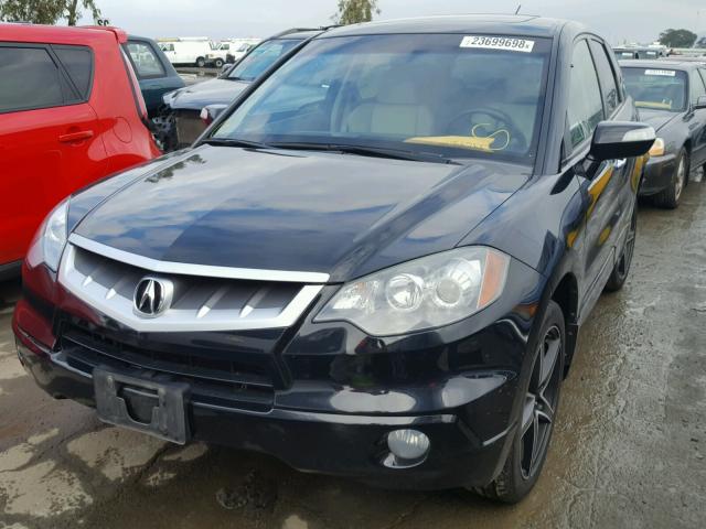 5J8TB18598A009946 - 2008 ACURA RDX TECHNO BLACK photo 2