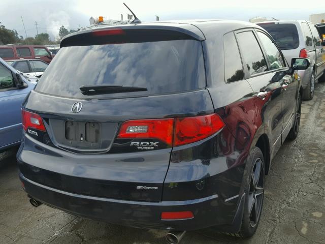 5J8TB18598A009946 - 2008 ACURA RDX TECHNO BLACK photo 4