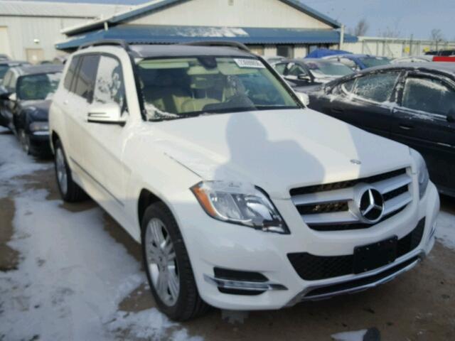 WDCGG0EB2DG082115 - 2013 MERCEDES-BENZ GLK 250 BL WHITE photo 1