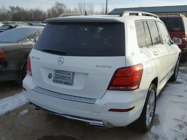 WDCGG0EB2DG082115 - 2013 MERCEDES-BENZ GLK 250 BL WHITE photo 4