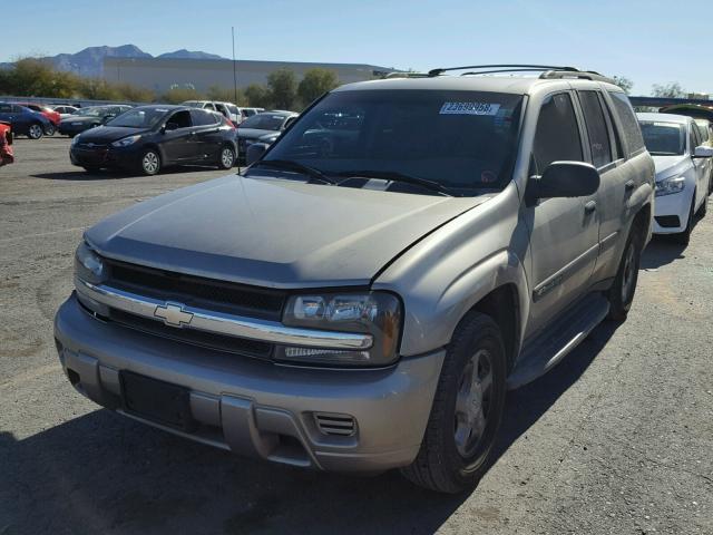 1GNDS13S232276565 - 2003 CHEVROLET TRAILBLAZE GOLD photo 2