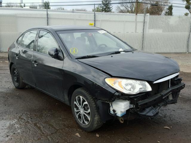 KMHDU4AD5AU855765 - 2010 HYUNDAI ELANTRA BL BLACK photo 1