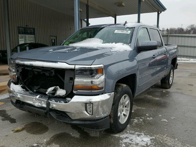 3GCUKREC2GG277340 - 2016 CHEVROLET SILVERADO GRAY photo 2