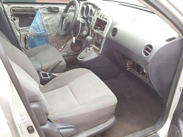 2T1KR32E13C115855 - 2003 TOYOTA COROLLA MA SILVER photo 5